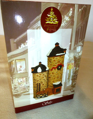 Lemax porcelain silo christmas - silo,
